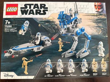 Lego Set - 75280 - Star Wars - 501st Legion Clone Troppers, Nieuw