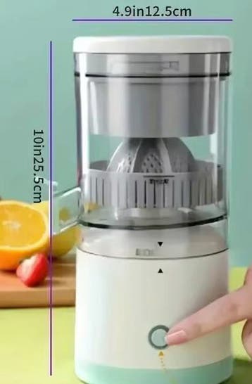 Elektrische Citruspers USB – Draagbare Sapcentrifuge 400ml, Verzenden, Nieuw