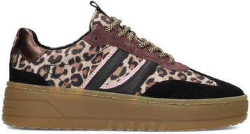 PS Poelman ANEMONE Dames Sneakers - Wit Met Roze Combinatie, Verzenden, Nieuw, Wit