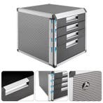 4-Laags Desktop Bestandsorganizer met Slot –Voor Kantoor en, Verzenden, Nieuw