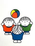 Dick Bruna - 3 jongens met bal