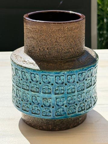 Bitossi - Aldo Londi - Vaas - Keramiek - Rimini blauw