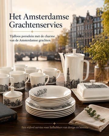 Compleet Amsterdamse Grachten servies, Ophalen