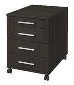 Executive bureau, 210x90cm, black oak, Overige plaatsen, Ophalen of Verzenden, Nieuw in verpakking, Bureau