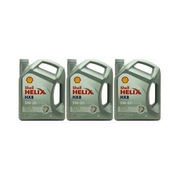 Shell Aanbieding: 3 X Shell Helix Hx8 Ect 5W30 5L, Verzenden