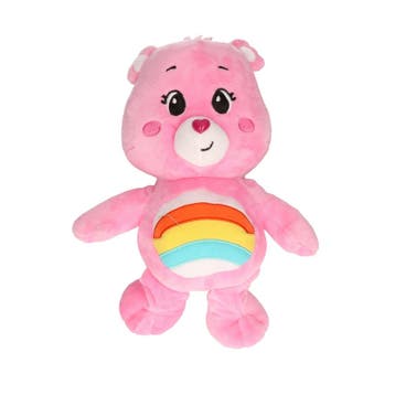 Troetelbeertjes knuffel - roze pluche - 21 cm - cartoon, Verzenden, Nieuw