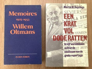 Gesigneerd: Willem Oltmans & Martin W. Duyzings - 2, Antiek en Kunst, Antiek | Boeken en Bijbels