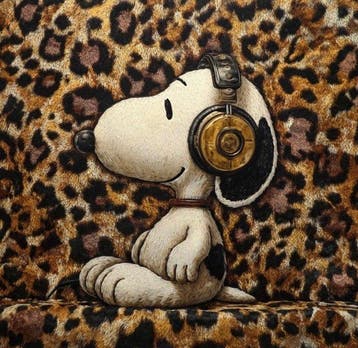 ERIC BRUMETTE - SNOOPY SAVED MY LIFE 51 - Toile L - LIMITED