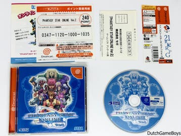 Sega Dreamcast - Phantasy Star Online - Ver. 2 + Spine & Reg, Verzenden, Gebruikt