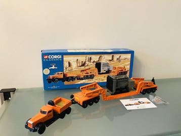 Corgi 1:50 - Model vrachtwagen - Diamond T980 & 24 wheel, Nieuw