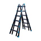Vouwladder Eurostairs 4x6 - Professionele Kwaliteit, Doe-het-zelf en Verbouw, Ophalen, Nieuw, Ladder, Opvouwbaar of Inschuifbaar
