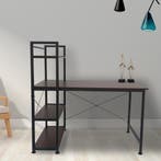 2dekans | Bureau computertafel Stoer - 3 opbergplanken -, Ophalen of Verzenden, Zo goed als nieuw