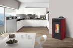 Pelletkachel 7 kW WO70 directe verwarming Extrastove Italië, Nieuw, Ophalen of Verzenden, Pelletkachel, Vrijstaand