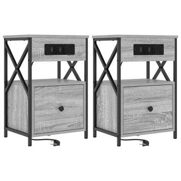 Slaapkamer Kastje 2 stuks - Rustiek | Laatste Stuk!, Huis en Inrichting, Minder dan 45 cm, Zo goed als nieuw, Hout, 55 tot 70 cm