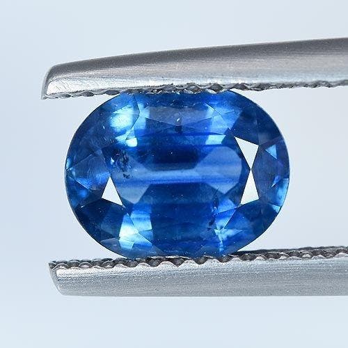 Blauw Saffier - 1.75 ct - nternational Colored Gemstone, Sieraden, Tassen en Uiterlijk, Edelstenen