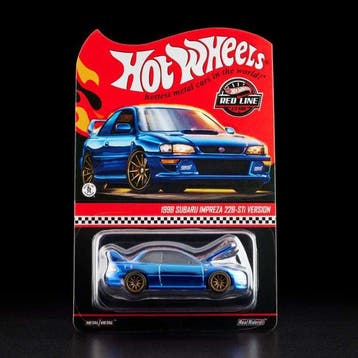 Hot Wheels 1:64 - Modelauto - Subaru Impreza 22B-STi 1998 -, Nieuw