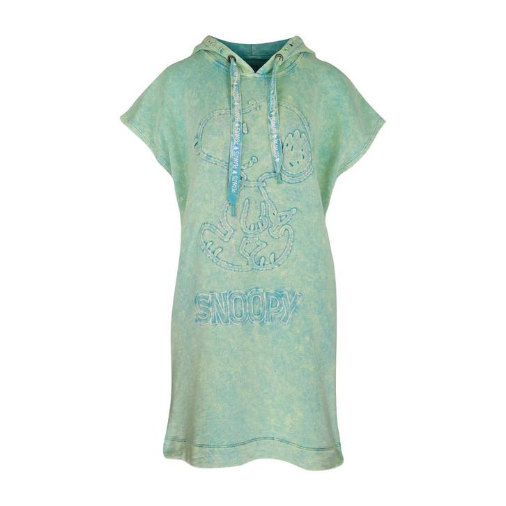 Frogbox • Snoopy sweat jurk • S, Kleding | Dames, Jurken, Groen, Nieuw, Maat 36 (S), Verzenden