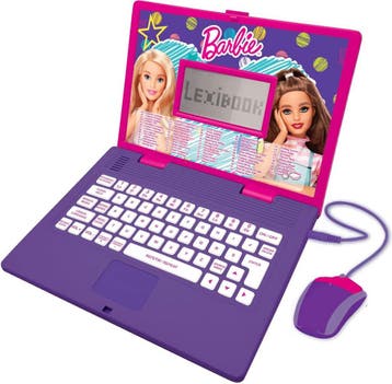 Barbie tweetalige educatieve laptop - 124 activiteiten in, Ophalen of Verzenden, Nieuw