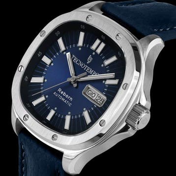 Tecnotempo - Automatic - Reborn - Blue dial - Zonder, Nieuw