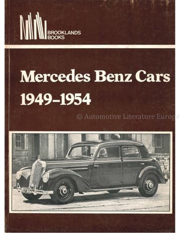 MERCEDES BENZ CARS 1949-1954 (BROOKLANDS), Boeken, Nieuw, Author