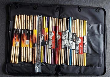 Verzameling Zildjian / Vic Firth / Pro-Mark - Grote sticktas, Nieuw