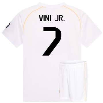 Real Madrid Voetbaltenue Vini JR. Thuis - 2025-2026 - Kind, Verzenden, Nieuw