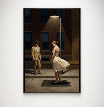 Le Yack - The White Dress over the Grate