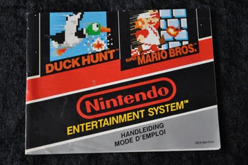 Duck Hunt/ Super Mario Bros Nintendo NES Manual NES-MH-FAH, Verzenden, Nieuw