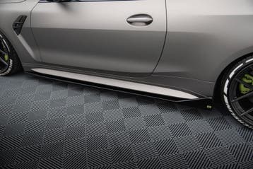 Maxton Sideskirts Diffuser V.3 CSL-Look BMW M4 G82 / G82, Verzenden, Nieuw, BMW