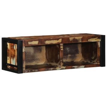 vidaXL Tv-meubel 80x30x25 cm massief gerecycled hout, Verzenden, Nieuw