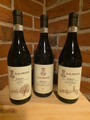 2016 G.D. Vajra: Bricco Viole, Coste di Rose, Ravera -, Nieuw