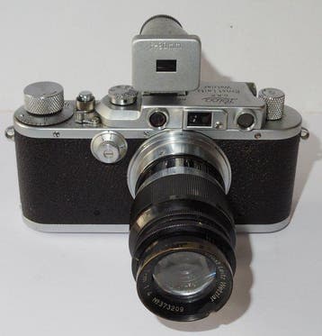 Leica IIIa - 1938 - Elmar 4/9cm - working Meetzoeker camera