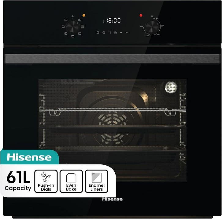 Hisense Bi62220abg Inbouw Oven 59.5cm, Witgoed en Apparatuur, Ovens, Nieuw, Ophalen of Verzenden