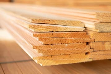 HOUT DEAL! Douglas Zweeds rabat plank €2,62 per m1, Minder dan 25 mm, Nieuw, Ophalen of Verzenden, Plank