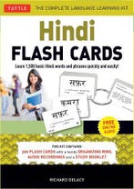 Hindi Flash Cards Kit: Learn 1,500 basic Hindi words and, Verzenden, Nieuw
