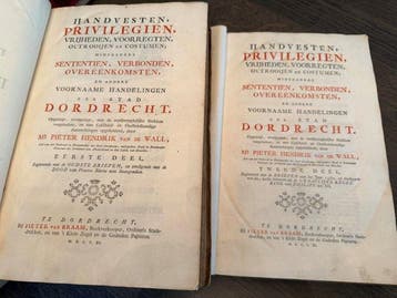 Pieter Hendrik van de Wall - Handvesten en Privilegien der