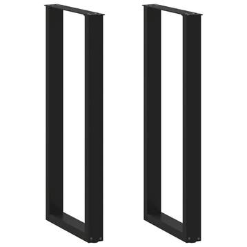 Tafelpoten industrieel zwart | 110cm | Laatste Stuk!, Tafelpoot, Minder dan 50 cm, 100 tot 150 cm, Ophalen of Verzenden