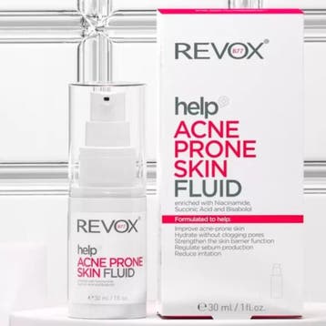 Revox Help Acne Prone Skin Fluid - 30ml, Ophalen of Verzenden, Nieuw, Verzorging