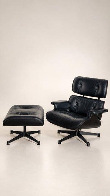 Vitra - Charles & Ray Eames - Fauteuil - Model 670 & 671 -, Antiek en Kunst