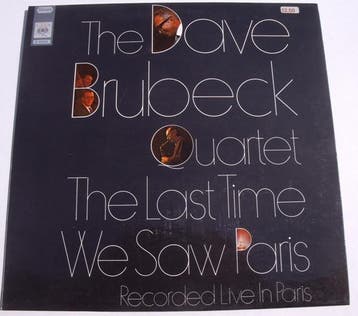 Lp - The Dave Brubeck Quartet - The Last Time We Saw Paris, Verzenden, Nieuw in verpakking