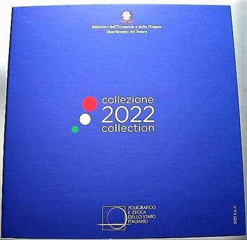3,88 Euro,munten set 1 Cent-2 Euro 2022 Italien Republik, Postzegels en Munten, Verzenden