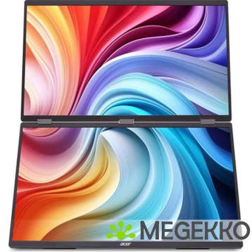 Acer PD193QTE 18,5  Dual FHD IPS Portable Monitor, Verzenden, Nieuw, Acer
