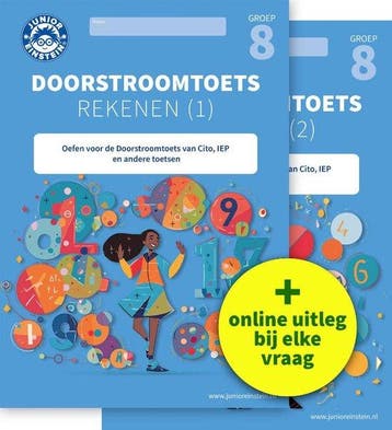 9789493218604 Doorstroomtoets Rekenen 1 en 2 groep 8, Verzenden, Nieuw