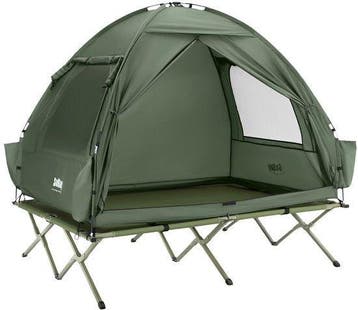 2dekans | SoBuy OGS32-II-L-GR Opblaasbare Camping Tent -, Ophalen of Verzenden, Zo goed als nieuw
