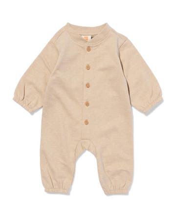 HEMA Newborn boxpakje sweatstof zand, Verzenden, Nieuw