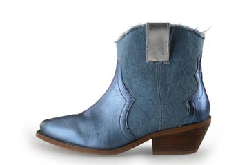 Sacha Cowboy laarzen in maat 36 Blauw, Zo goed als nieuw, Sacha, Verzenden, Blauw