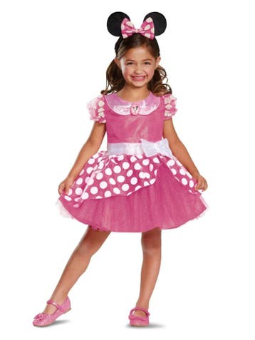 Minnie Mouse Kostuum Deluxe Kind, Kleding | Dames, Ophalen of Verzenden, Nieuw