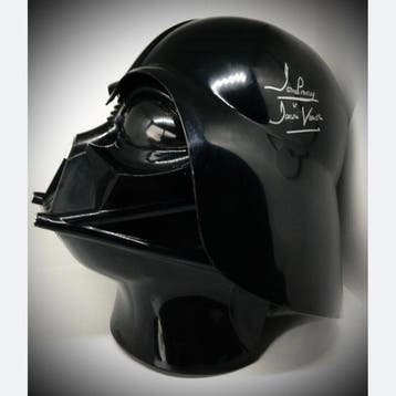 Star Wars - Darth Vader Helmet Signed by Dave Prowse (+), Nieuw