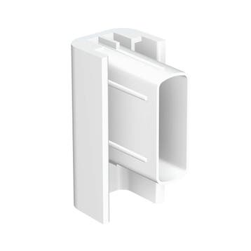 Eindkappen voor Click Rail / Ophangrail - Wit - Pure-Ser...