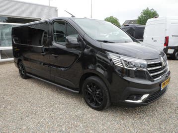 Renault Trafic 2.0 dCi 150PK L2 Dubbel cabine Automaat Airco, Automaat, Stof, Gebruikt, Euro 6